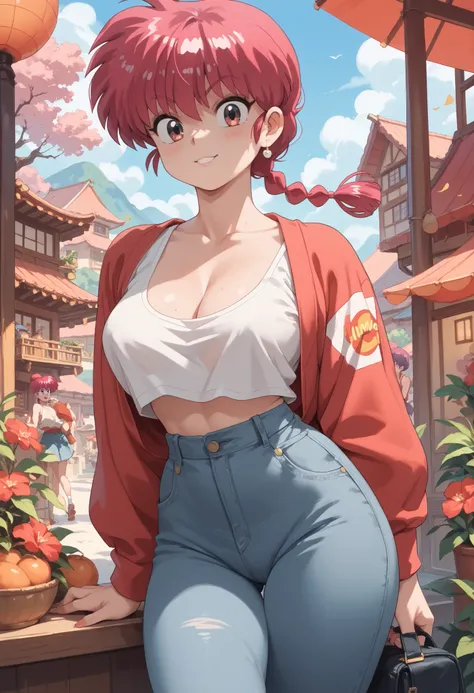 Hot Girlfriend-Style Ranma
