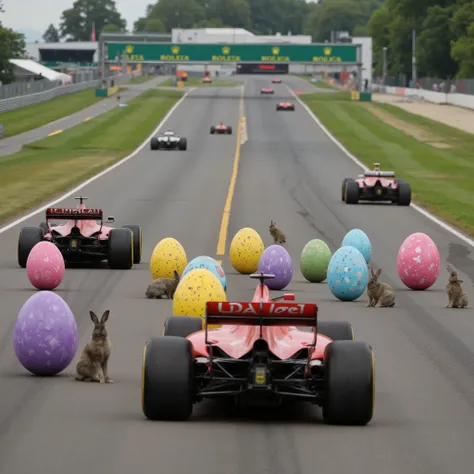 The Easter race had some technical problems again