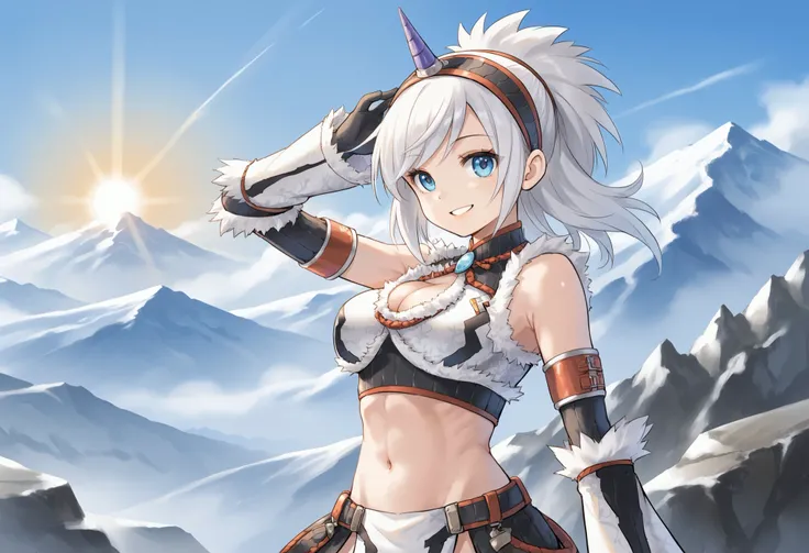 best quality, integrated scenery, integrated background, extremely delicate and beautiful, meticulous details, good composition, , cute face, perfect face,( score_9:0.9), score_8_up, score_7_up,rating_safe, anime style,(zPDXL), Armor , oung_girl, Alone, si...