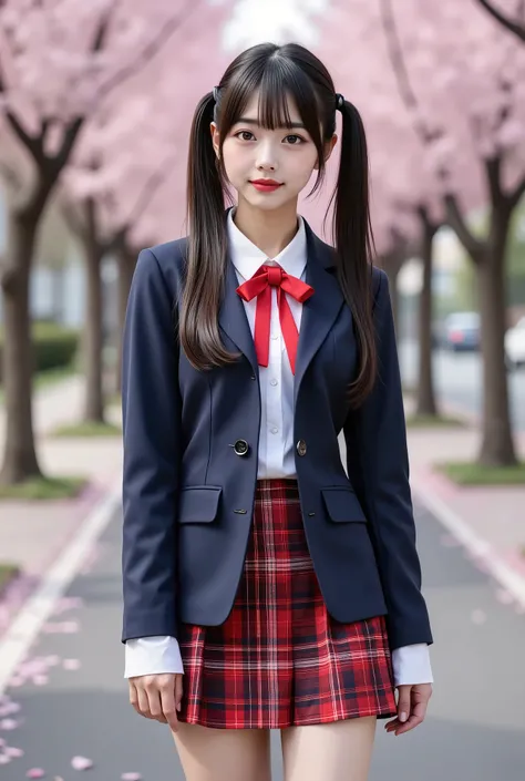 (extremely detailed, score_9, score_8_up, score_7_up, very detailed, detailed, sharp focus, 8K UHD), Fantastic realistic portrait of a petite very young Japanese woman, (((full body photo, slender legs visible))), happy smiling face, detailed facial descri...