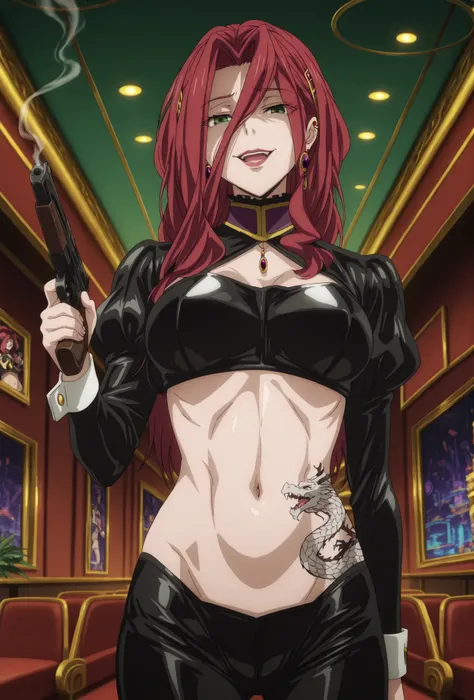 Malty Melromarc (The Rising of the Shiel) beautiful body,athletic body, beautiful breasts, ,visible private parts , ultra detailed image, anime image ,girl, anime malty, medium Breasts, excitement, red hair, green eyes , ear piercing, long hair, lipstic...