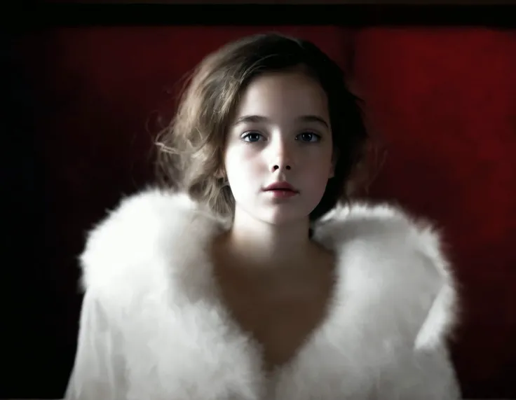 Young girl, creative improvisation (Created by Nicolas de Cressy)