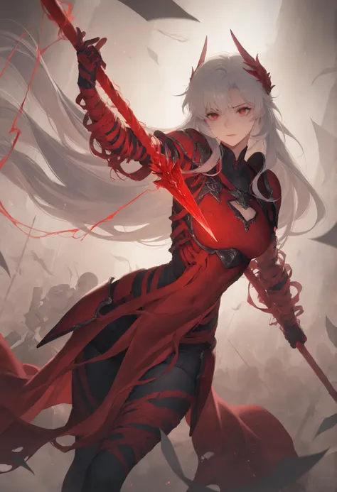 1girl,paper_cutout_soldier, inked_armor_peeling_in_rain, spear_thrust_unraveling_into_cranes  

,masterpiece, best quality, newest, highres, absurdres,