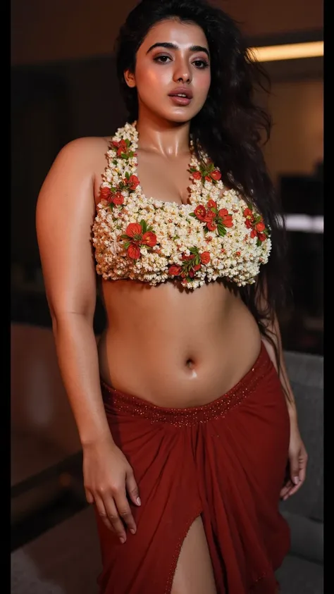 Flower blouse - Indian dressing style