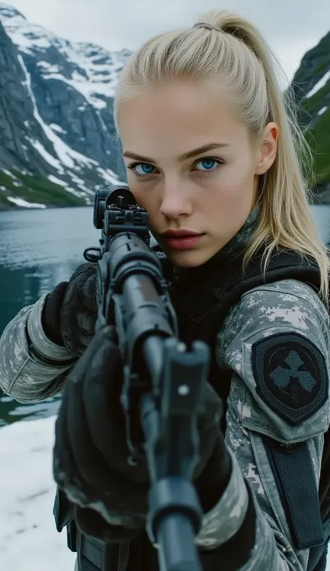 female soldier flux