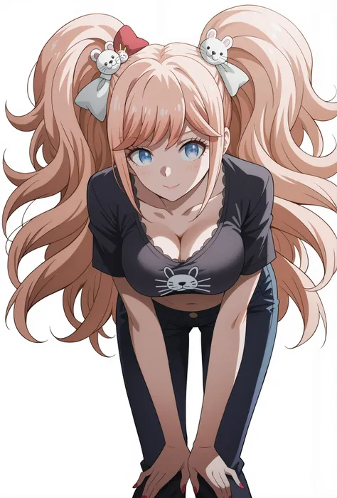 score_9, score_8_up, score_7_up, source_anime, 4K,perfect fingers,(perfect hands, perfect anatomy),prefect lighting, very aesthetic, intricate details,highly detailed background, masterpiece, high quality, best quality, 
1girl, junko enoshima, long hair, b...