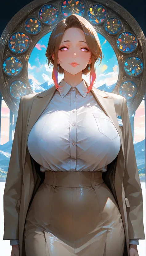 Masterpiece, source_hentai, top quality, amazing quality, very aesthetic, high resolution, 8K, super detailed, perfect lighting, colorful, absurd, latest, 1 Girl, Beautiful Woman, Expressive Eyes, Detailed eyes, Detailed Face, Beautiful Face, Looking at vi...