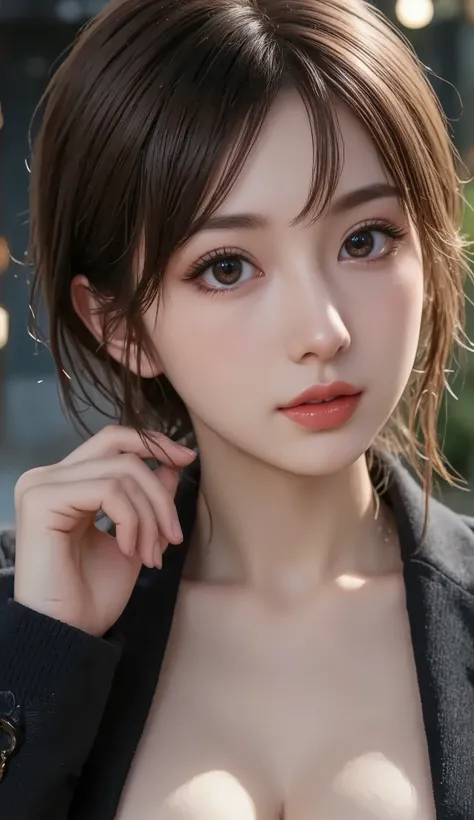 Kurokawa Akane(1zGame),girl, solo,viewers without a clock,8k, beautiful lighting arranged in an orderly manner, symbol -shaped_student, Shine_eye, star-shaped_student, star_( symbol ),