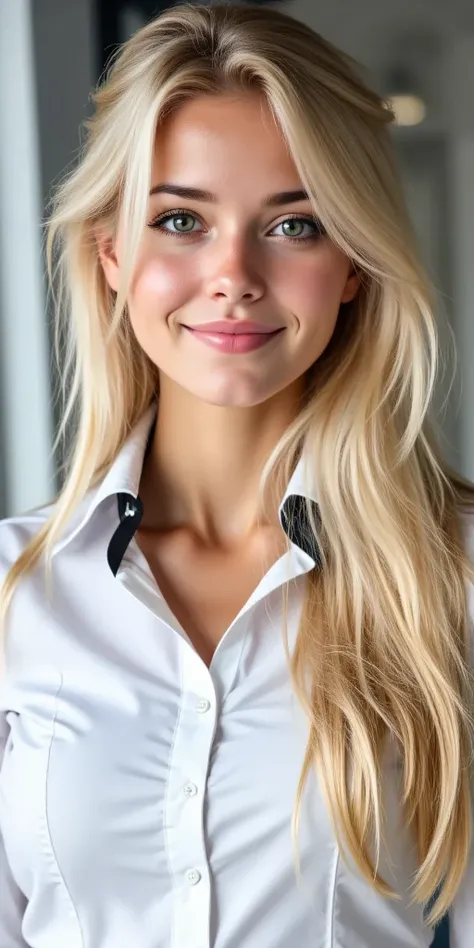 Blonde cute beauty flux5