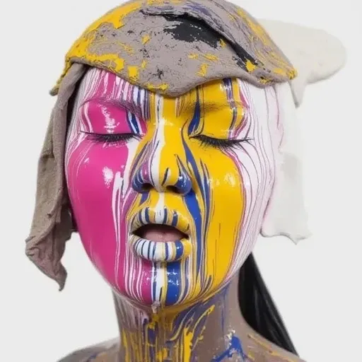 [FLUX] Colorful Paint Girl v1.2-L1