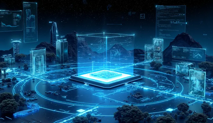A boxThere are a lot of financial and economic elements that jump outSense of science and technologylineBlue tone      --ar 9:16
