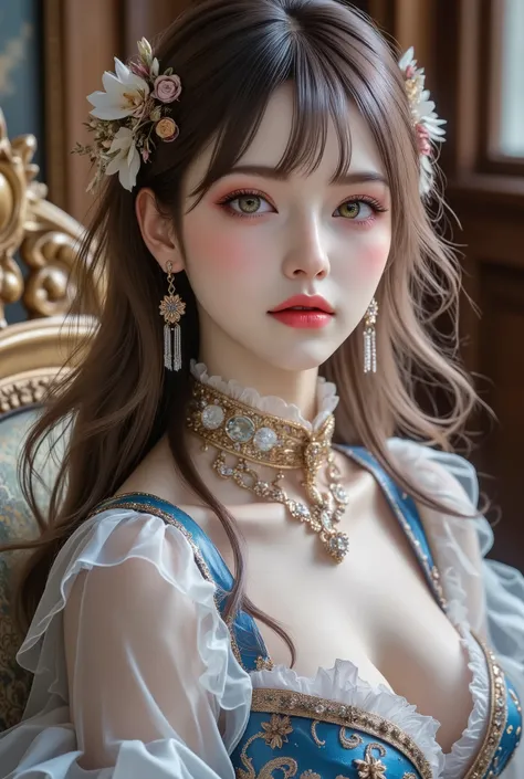 [Style: - "8k, masterpiece, realistic, Photorealistic realism, Hyper high resolution" - "highest quality, intricate ultra-detailed digital art"] (Key Directive: - "The priority is the anatomical accuracy and texture of the materials" - "Ultra-sharp human ...