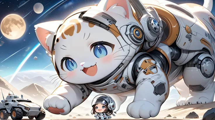 (masterpiece), (ultra-detailed:1.3), best quality, clear focus, dramatic scene, cinematic, shadow, (ultra-high resolution:1.3), (8k:1.3), perfect anatomy, perfect face, (detailed face), (detailed eyes:1.2), (chibi:1.3), there are 1 girl\(chibi, famous Japa...