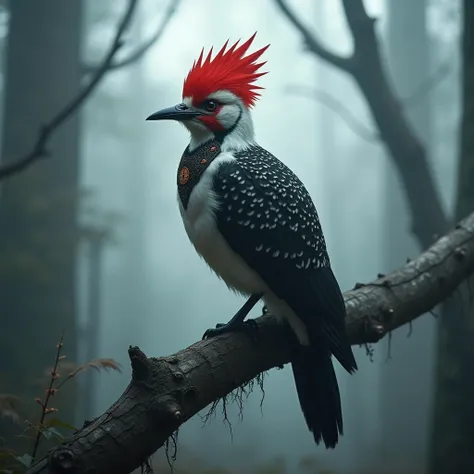 The emblem of the family, the Northern Woodpecker, the Konglo, the color of the mist, the danger, the haunting, the terrifying