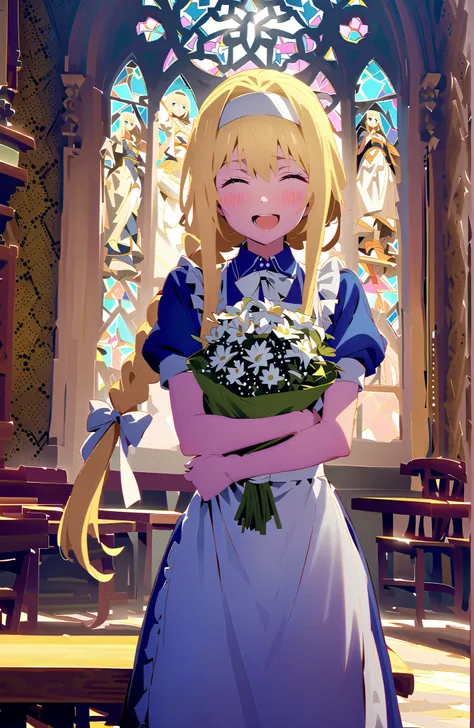 close your eyes,blush,smile,open your mouth,