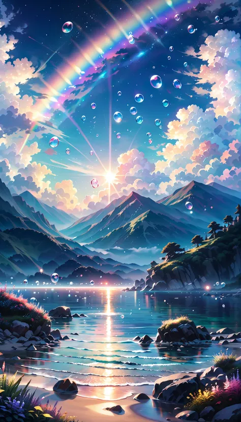 ( panorama, center, masterpiece, Top Quality: 1.2), (8k、RAW photo、Top Quality、look up:1.2、masterpiece:1.2、Genuineistic、 Ultra High Resolution 、high contrast、photon mapping、Genuine、very well detailed、Official Art, RAW photo、professional lighting、 light、Vivi...