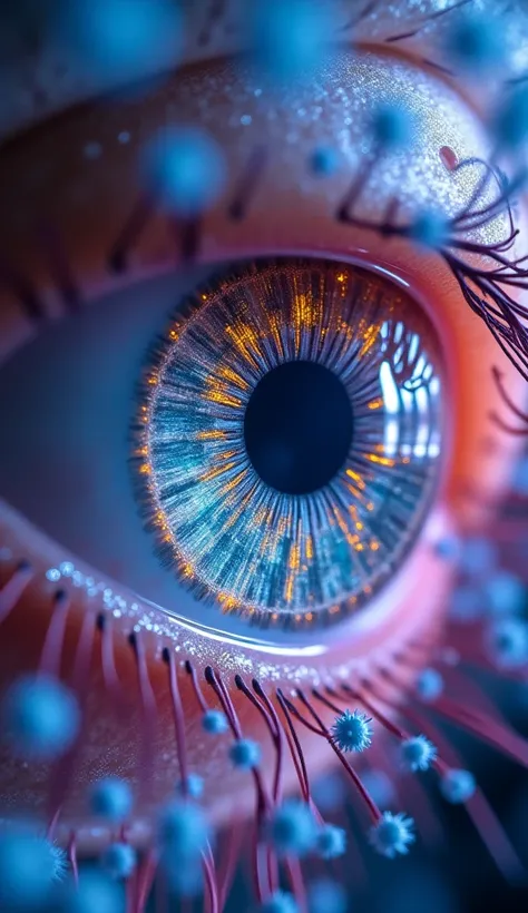 Inside the eyes