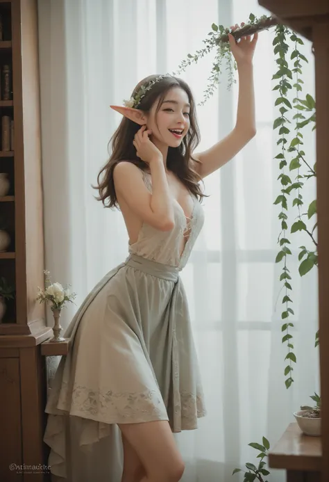 A sacred and enchanting elf