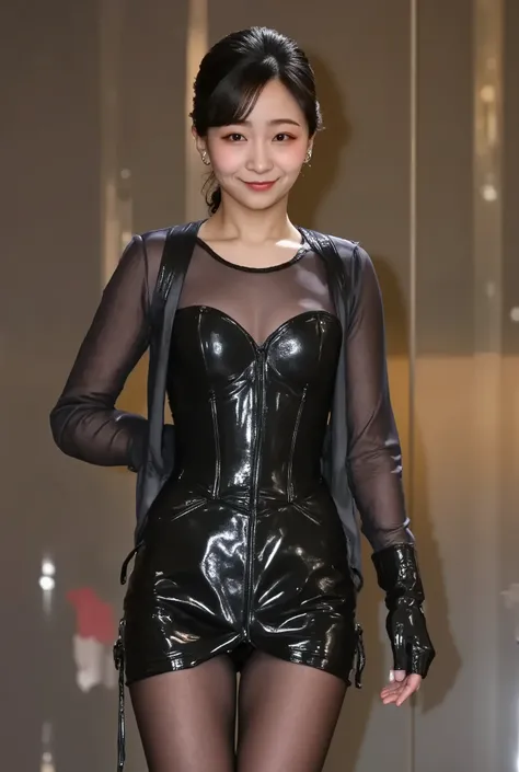 (((crouching)))、(((spread legs)))、(((squatting)))、BDSM、Queen、mistress、(((girl)))、(((solo:1.8)))、(((black latex elbow gloves:1.4)))、(((black latex corset dress:1.4)))、(((corset dress is adorned with beautiful lace)))、(((Corset Dress with Shoulder Straps)))、...
