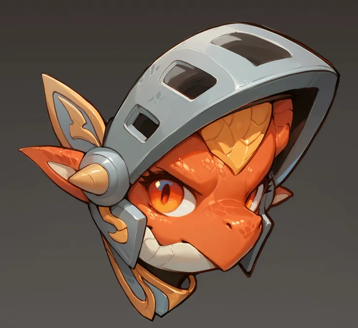 dragon，dragon头，helmet，Metal