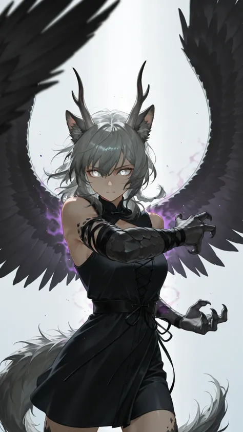 by [arknights|(748cmstyle:0.5)], god rays, cinematic shot, mature, young adult, masterpiece, best quality, amazing quality, very aesthetic, high resolution, ultra-detailed, absurdres,
(1girl, solo:0.55), alone,(dramatic pose, upper body focus, action shot,...