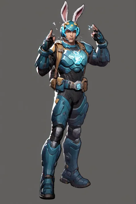Iron Man’s Bunny Blaster Armor skin in Marvel Rivals
Helmet: Instead of his usual sleek helmet, he’d have bunny ears attached — maybe metallic, flexible ones that twitch or move! The faceplate could have a soft, pastel-colored tint (light pink, baby blue,...