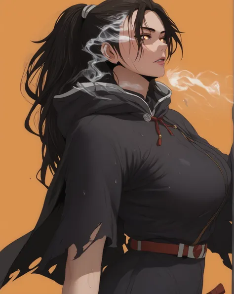 score_9, score_8_up, score_7_up, score_6_up, score_5_up, score_4_up, uncensored, KJOaiko, black hair, brown eyes, long hair, ponytail, anime coloring, anime screencap, (voluptuous:1.3), (thick:1.3), BREAK UHD, retina, masterpiece, accurate, anatomically co...