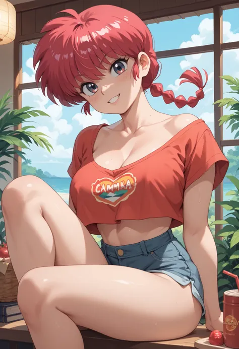 Hot Girlfriend-Style Ranma
