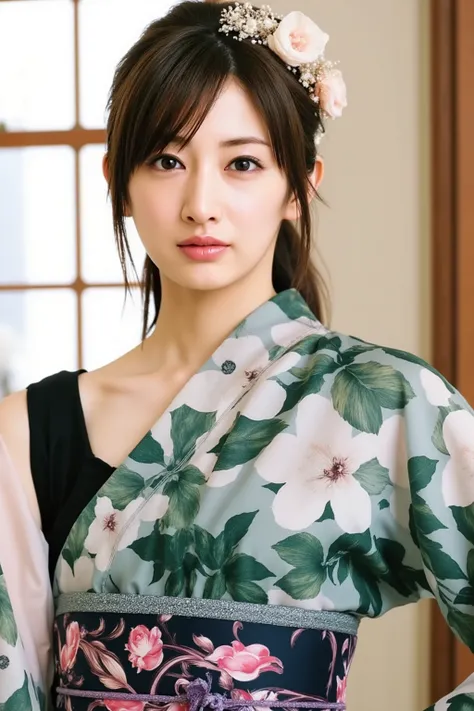 (masterpiece:1.5),beautiful hair,Beautiful Eyes,beautiful lips,Beautiful slender body, popup,(Konno Anna:1.2),(Riho Yoshioka:1.1),(in the Imperial Court:1.3),(Riverside:1.4),bust illustration from the front ,((((An Extraordinary Beauty:1.7)))),(((( kimono,...