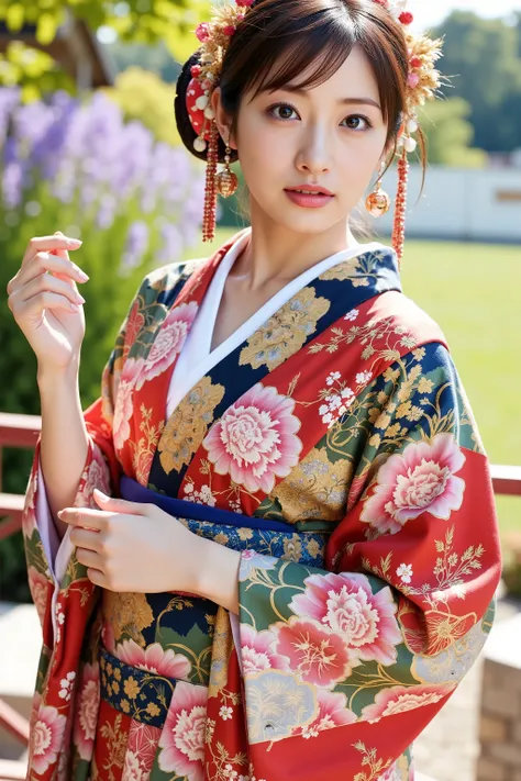 (masterpiece:1.5),beautiful hair,Beautiful Eyes,beautiful lips,Beautiful slender body, popup,(Konno Anna:1.2),(Riho Yoshioka:1.1),(in the Imperial Court:1.3),(Riverside:1.4),bust illustration from the front ,((((An Extraordinary Beauty:1.7)))),(((( kimono,...