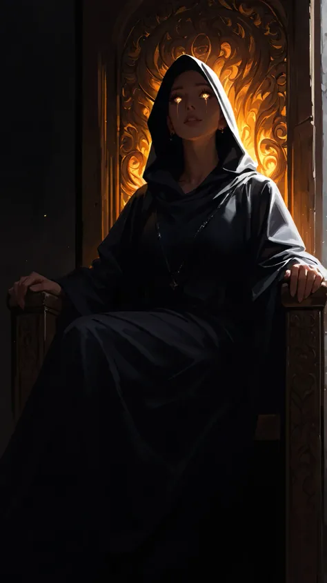 film grain, newest, very awa, masterpiece, highres, absurdres, year 2024, year 2023,
a powerful sorceress queen sitting on her throne, detailed portrait, intricate ornate throne, flowing robes, piercing eyes, glowing magical aura, fantasy landscape, drama...