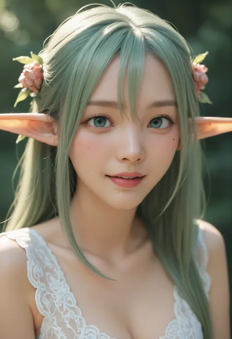A sacred and enchanting elf