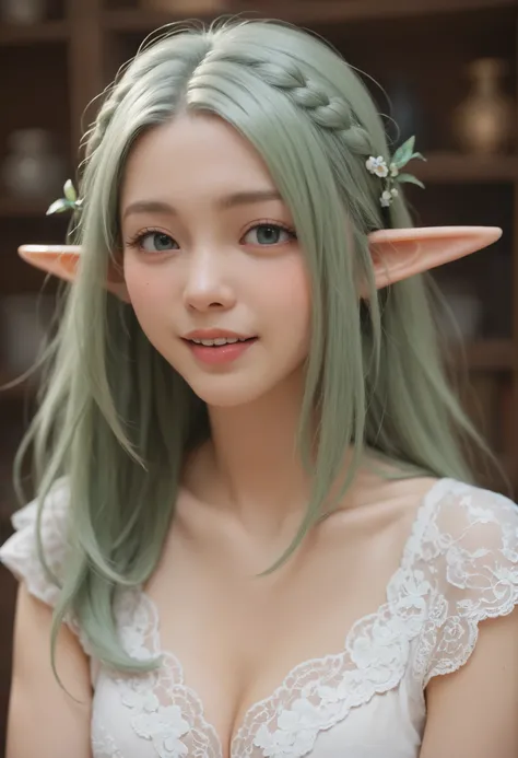 A sacred and enchanting elf