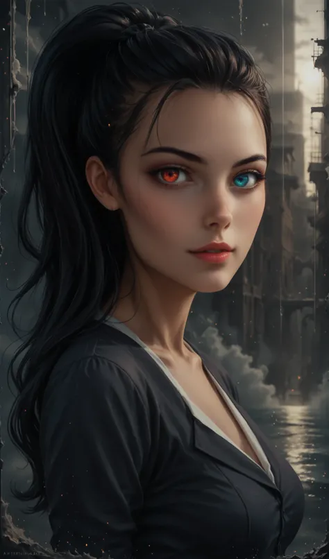 score_9, score_8_up, score_7_up, score_6_up, masterpiece, best quality, amazing quality, hyper-detailed, very aesthetic, ultradetailed, high detailed picture, look at you, dynamic pose, dynamic angle, seductive, sk1m1ill, (a ghostly, haunting, aesthetic ni...