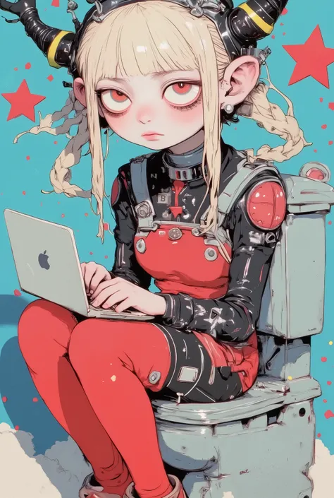 highest quality、16K high resolution、Super detailed、masterpiece、Live shooting、realistic:1.4、hyper realism:1.harp focus、very delicate and beautiful、small details、(beautiful white girl android)、(The face was modeled after a Russian person..)、(beautiful face:1...