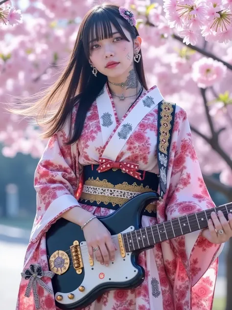 dynamic angle side-facing full-body shot, standing pose  
a beautiful Japanese female idol with side bangs hairstyle and colored hair streaks, her hair flowing naturally in the wind, cute face, perfect anatomy, perfect fingers, detailed facial skin texture...