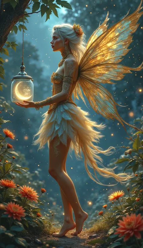 (symmetry: 1.1) (floral portrait: 1.05) a ultra beautiful albino mulatto woman as a FAIRY OF THE FOREST, (assassins creed style: 0.8), pink rosy cheeks, pink rosy skin, pink and gold and opal color scheme, beautiful and intricate filegrid face painting, in...