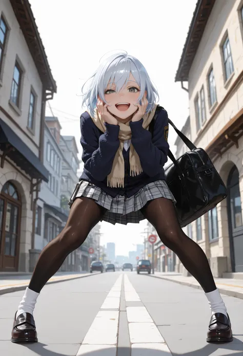 from below, full body, masterpiece, best quality, amazing quality, very aesthetic, high resolution, ultra-detailed, absurdres, newest, scenery, BREAK, depth of field, volumetric lighting, (masterpiece, best quality, absurdres, detailed,perfect quality, ama...