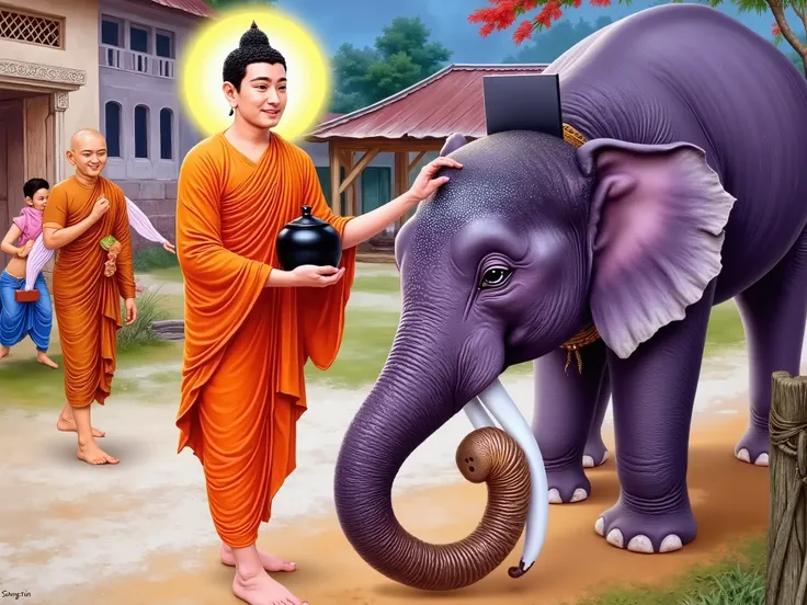 Buddha comic