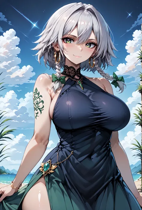 score_9, score_8_up, score_7_up, source_anime, 4K,perfect fingers,(perfect hands, perfect anatomy),prefect lighting, very aesthetic, intricate details,highly detailed background, masterpiece, high quality, best quality,
1girl,solo, izayoi_sakuya,silver hai...