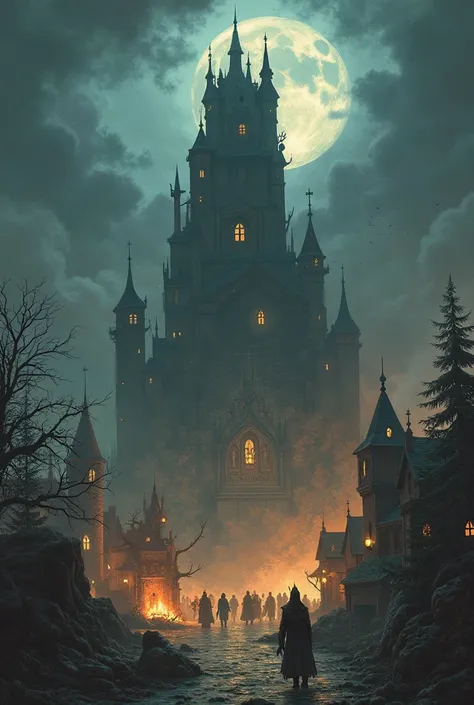 But the picture should be all together like this, It's all supposed to be a picture with the bad guys, d.h. so once Vecna the fire boss then a boss, who he is so gloomy and then another, Who lives in the bell tower, then they pack such a big background and...