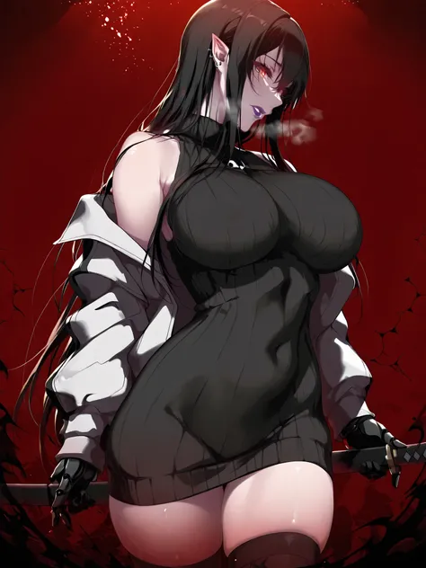 chiyo, ((UHD, Cinematic, unreal engine, eye-catching, ambient occlusion, UHD, masterpiece)), ((crack of light)), comic, score_9, score_8_up, score_7_up, score_6_up, score_5_up, score_4_up, uncensored, detailed background, vignetting, masterpiece, Cinematic...