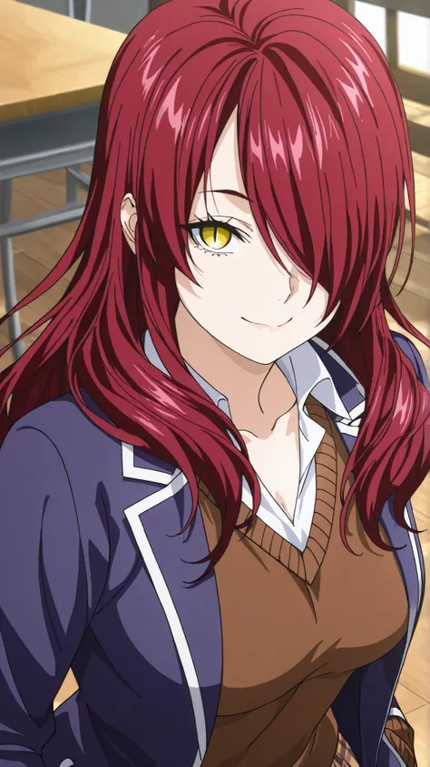 kobayashi rindou,
High quality ,  best quality , masterpiece,  High Resolution , detailed face( LoRA: rindou),anatomically correct, detailed hair(LoRA: rindou) ,detailed bangs(LoRA: rindou),anime coloring
solo, 1 girl, 
rindoukobayashi, mature female, long...