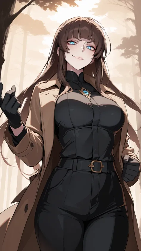 absurdres, (((Ultra HD))), (((Ultra High Quality))), ((hyper detailed)), ((Ultra High Resolution)), (Highly rendered), ((detailed eyes)), (((8K))), ((perfect face)), ((masterpiece)), cinematic, darkened, high contrast, solo, tall, 1girl, dark brown hair, l...