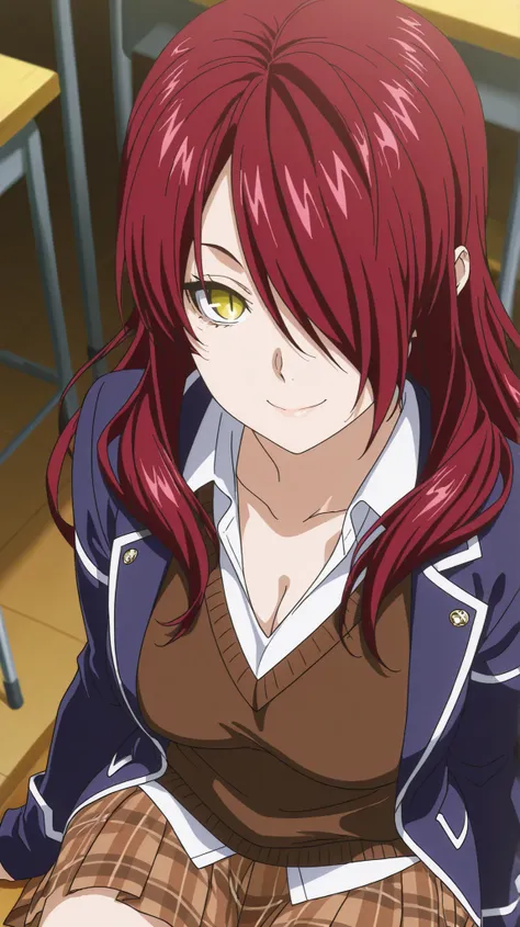 kobayashi rindou,
High quality ,  best quality , masterpiece,  High Resolution , detailed face( LoRA: rindou),anatomically correct, detailed hair(LoRA: rindou) ,detailed bangs(LoRA: rindou),anime coloring
solo, 1 girl, 
rindoukobayashi, mature female, long...
