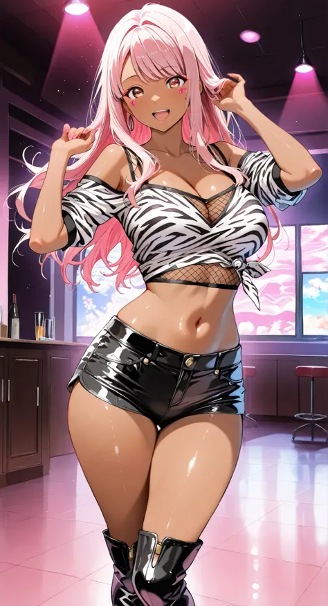 Masterpiece digital art inspired by the art styles of [Toshio Maeda | Seiji Matsuyama | Ken Akamatsu | Milk Morinaga | Naoko Takeuchi] in the style of (very subtle explicit content, exaggerated features, fantastical elements, vibrant colors, expressive fac...