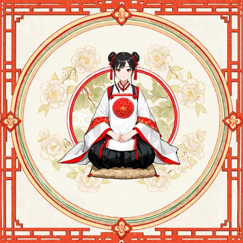 female, Auspicious pattern , delicate, Chinese Style,