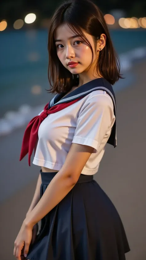 JP Sailor Uniform Girl-A / Flux.1 D v1.0