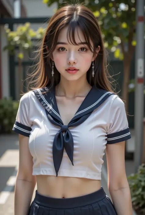 JP Sailor Uniform Girl-B / Flux.1 D v1.0