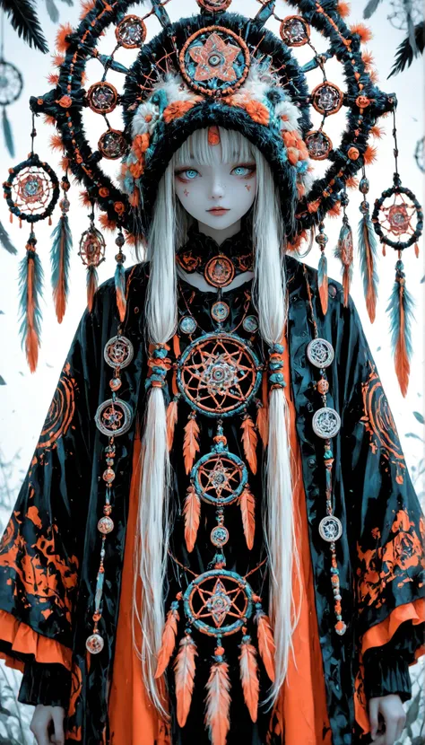 capa negra,dream catcher